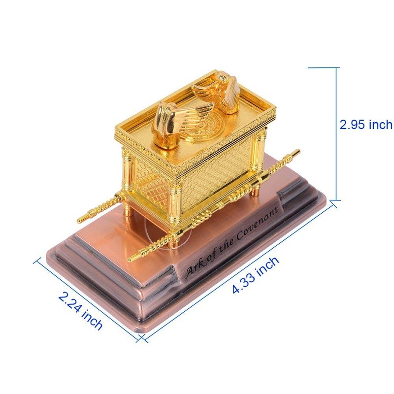 BRTAGG The Ark of The Covenant Replica Gold Plated Statue