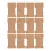 Soportes For Tarjetas Hairpin Card, 200 Unidades