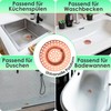 Kitchen Helpis® 2 x Sink Strainer Copper-Coloured Suitable for All