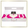 Love Suitcase - Color: Pink and White