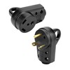 QWORK 30 Amp Male and Female Plug Set, RV Electrical