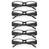 eyeezi 5 Pack Blue Light Blocking Reading Glasses for Women