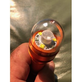 EF-30A-3 Electronic Distress Signal, Electronic Flare, Boating Safety Light, Long Range Personal Strobe for Search and Rescue, USCG Certified