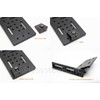 AstroStreet L-Shaped Multi-Arigata Plate, CNC Machined, Machined Aluminum, GP Compatible,