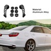 A ABSOPRO Car Door Handle Cranks Universal Window Winders Black