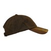 WALKER AND HAWKES - Wax Brunswick Baseball Cap w/Leather Peak