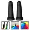 CLISPEED 2Pcs Umbrella Tips Waterproof Rubber Umbrella End Caps Sticks