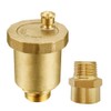 BesNPT Brass 1/2" NPT Male Air Vent Valve Automatic Float