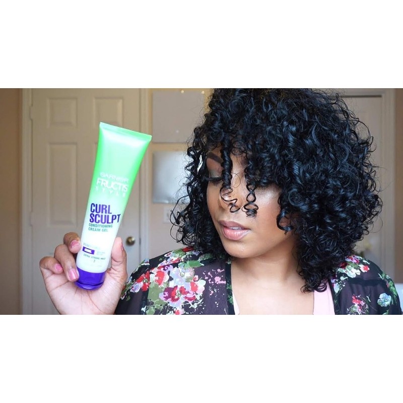 Garnier Hair Care Fructis Style Curl Sculpt Conditioning Cream Gel,