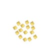 WedDecor 8mm Pyramid Studs Square Spike Punk Head for Leathercrafts,