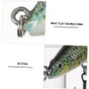 Kisangel Blood Slot Hook Bionic Bait Fishing Lure Realistic Loach
