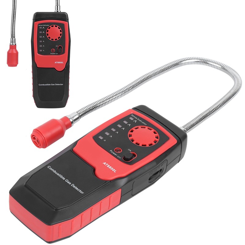 AT8800L Portable Combustible Gas and Natural Gas Leakage Detector Fuel