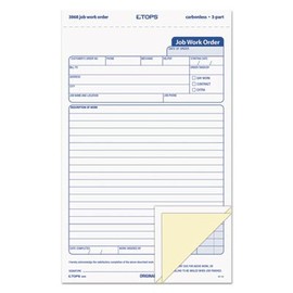 TOP3868 - Tops Snap-Off Job Work Order Form