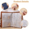 CHGCRAFT Jewelry Storage Book with Pockets Jewelry Travel Organizer with