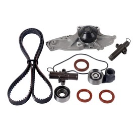 MPLUS TCK329 Timing Belt Kit W/Water Pump & Hydraulic Tensioner fit 03-06 for Acura MDX, 05-08 for Acura RL, 04-08 for Acura TL, 05-09 for Honda Odyssey, 06-07 for Honda Ridgeline 3.2L 3.5L