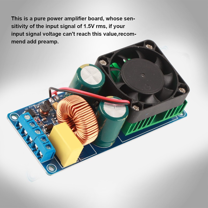 IRS2092S 500W Mono Channel Digital Amplifier Board Class D HIFI