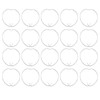 20pcs GU10 MR16 Spotlight Retaining Spring Clips, 44-56mm Diameter, Metal