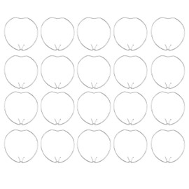 20pcs GU10 MR16 Spotlight Retaining Spring Clips, 44-56mm Diameter, Metal Downlight Holder Clamps