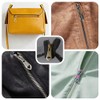 SHRJ 20Pcs #5 Zippers Pulls Heart-Shaped Zipper Sliders 5 Colors