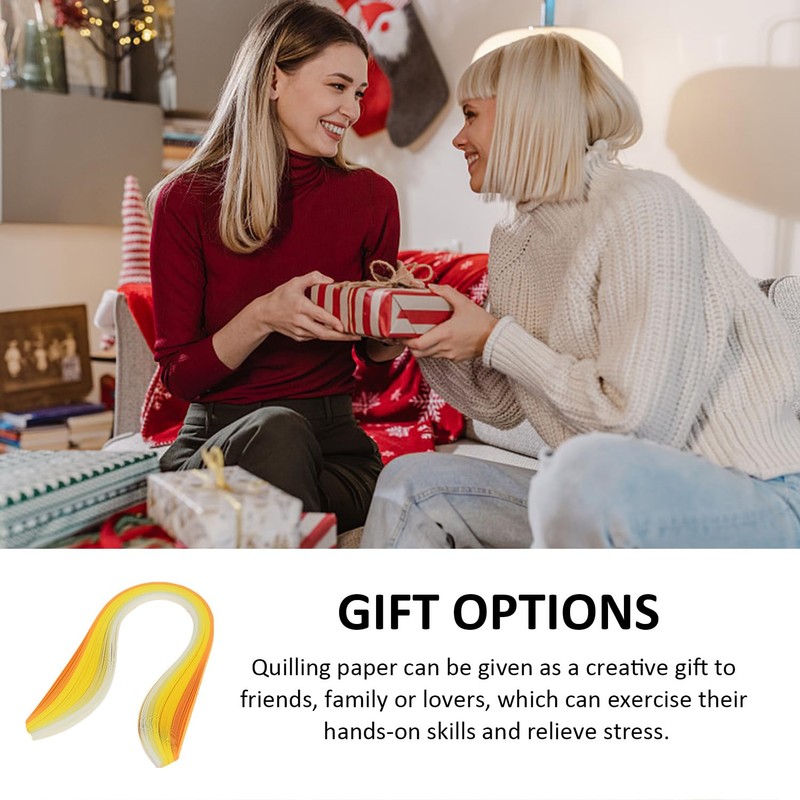 900 Pieces of Paper Quilling, 1 Set of Paper Quilling