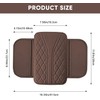 Funda de consola central de coche Gilovc Car Center Console