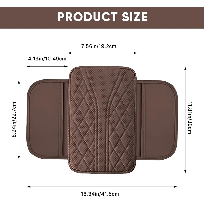 Funda de consola central de coche Gilovc Car Center Console