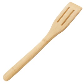 Bamboo Serving/Cooking Utensils - B14 - Offset Turner/Spatula - 5 Pieces