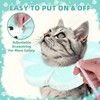 PUPTECK Cat Cone Collar Soft, Adjustable Protective Recovery Flower Collar