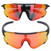 Removable Polarized Goggles with Lenses UV400 Protection Sunglasses for Outdoor