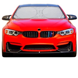 7sizes=Better fitment for Every Vehicle Car Windshield Sun Shade - Blocks UV Rays Sun Visor Protector, Sunshade To Keep Your Vehicle Cool And Damage Free,Easy To Use, Fits Windshields of Various Sizes