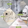 NEWBOVIK Soap Holder with Lid, Premium ABS Soap Dish with