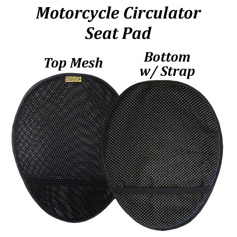 Skwoosh Motorcycle Circulator Pad for Long Ride Cool air Ventilation