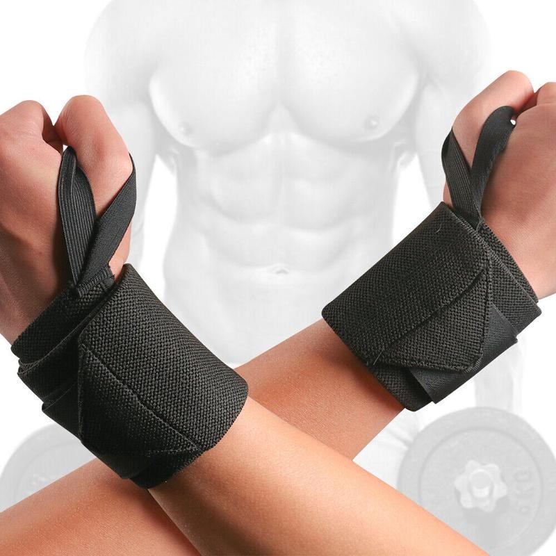 Wrist Wrap Weight Lifting Workout Training Gym Workout Support Straps