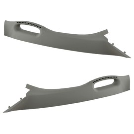 TRQ A Pillar Trim Panel w/Pull Handle Set of 2 LH RH Sides Compatible with Dodge Ram Truck