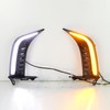 ECAHAYAKU LED Fog Light Front Bumper DRL Daytime Running With