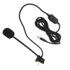 Cantilever Microphone Cable Earphone Audio Cable with Volume Control Mute