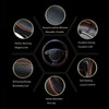 Car Steering Wheel Cover, Anti-Slip, Safety, Soft, Breathable, Heavy Duty,