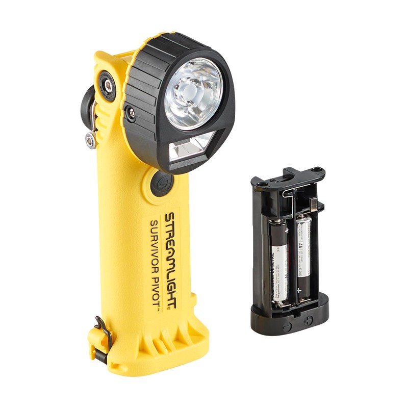 Streamlight 91826 Survivor Pivot 325-Lumen Right Angle Articulating Dual Beam