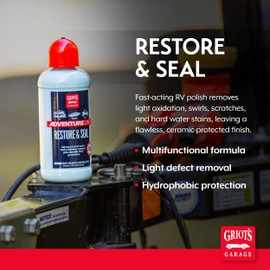 Griot's Garage Restore and Seal, Auto Detailing and Polishing for RVs, Campers, Boats, ATVs, Motorcycles, Works on Paint, Chrome, Steel and More, 10826, 16oz