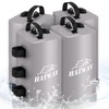 Hatway Canopy Water Weight Bag,88 LBS Water Tent Weights Set