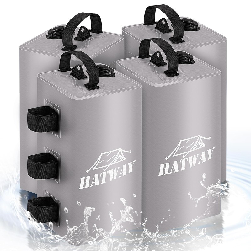 Hatway Canopy Water Weight Bag,88 LBS Water Tent Weights Set