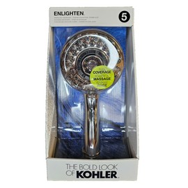 Kohler R75566-G-CP Enlighten Multi-Function Hand Shower Head - Polished Chrome