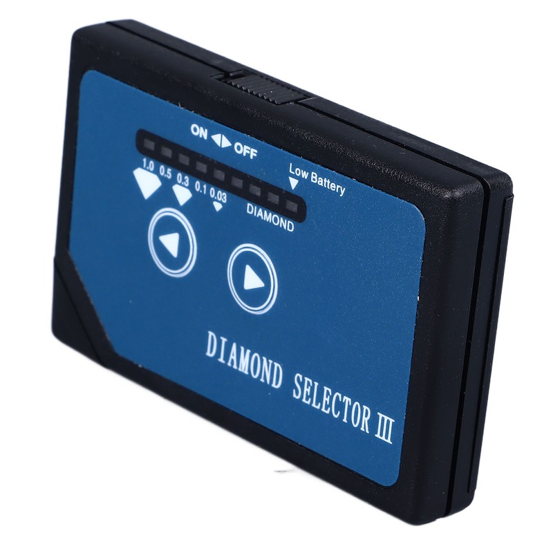 Diamond Tester Tool Metal Alarm Function LED Indicator Sound Remind
