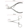 Kit Podólogo Aashta 1 Alicate, 1pinza Mosquito, 2 guiadores 1