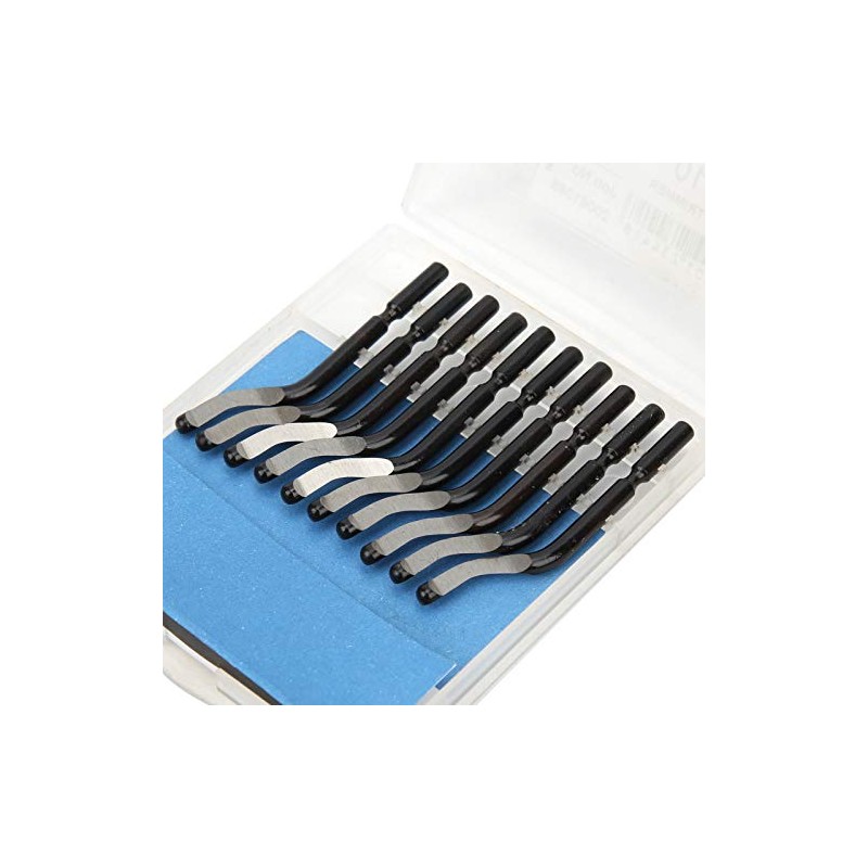 Ausla Deburring Blades 20 Pieces Cutting Blade Replacement Cutting Head