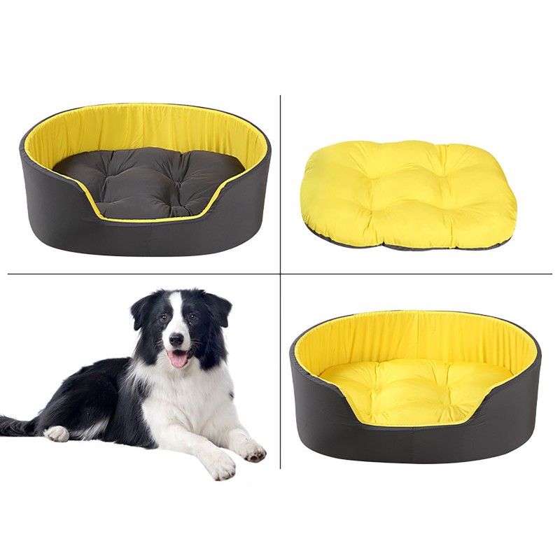 Pet Nest Bed Large Space Soft Comfortable Warm Pet Sleeping