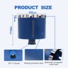 HIGHDRIL Diamond Core Drill Bit,Diameter 4inch/102mm with 5/8-11 Thread,Dry Hole