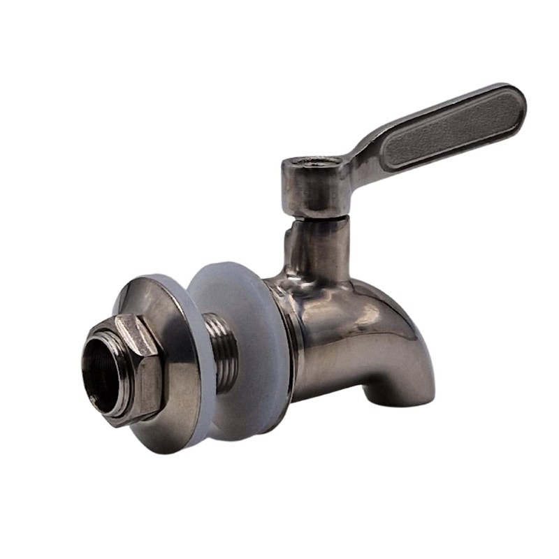 Finerfilters Stainless Steel Spigot Tap - Fits British Berkefeld, Berkey