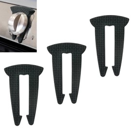 3 Pack Gas Stove Knob Locks for Child Safety, Oven Safety Covers Baby Proof, Baby Proofing Stove & Oven with Childproof Stove Knob Locks,Child and Pets Guards,Prevent Accidental Touch(Black)