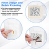 WADEO Rainwater Collection System, Downspout Diverter Fits for 2"x 3"